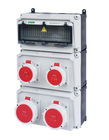 PC IP67 32A صندوق إمداد طاقة متدرج صناعي قابل للتخصيص