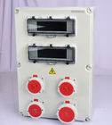 IP44 16A IEC Standard PC Material Power Supply Box صندوق الصيانة المؤقتة