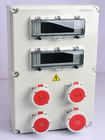 IP44 16A IEC Standard PC Material Power Supply Box صندوق الصيانة المؤقتة