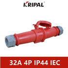 IP44 32 Amp IEC المقابس والموصلات الصناعية 3P 4P 5P مقاومة للماء