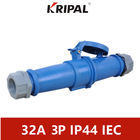 IP44 32 Amp IEC المقابس والموصلات الصناعية 3P 4P 5P مقاومة للماء