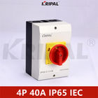 4P 40A IP65 230-440V تحميل المعزل للماء AC المعزل التبديل