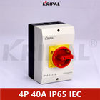 4P 40A IP65 230-440V تحميل المعزل للماء AC المعزل التبديل