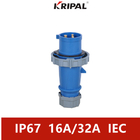 5P 16A ثلاث مراحل IP67 IEC القياسية مقبس التوصيل الصناعي الغبار