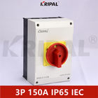 150A 3P IP65 الصناعية المقاومة للماء UKP المعزل التبديل IEC القياسية