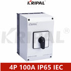 100A IP65 مفتاح التحويل للكاميرا الصناعية مع قفل معيار IEC