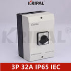32A 3P 230-440V IP65 مفتاح التحويل للكاميرا الكهربائية IEC القياسي