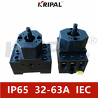 32A 3 Pole 230-440V IP65 مفتاح عزل مقاوم للماء IEC قياسي