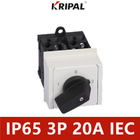 IEC Standard 3 Position Cam Switch IP65 ثلاث مراحل 20A 230-440V