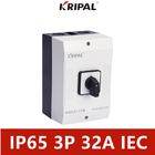 32A 3 Pole IP65 مقاوم للماء Lever Switch 230-440V شهادة CE