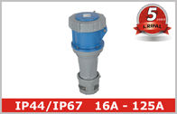 16A 32A 125A ماء تمديد المقبس الصناعية المقرنة IP44 IP67
