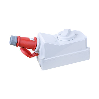 16Amp الصناعية مقبس التبديل المتشابك التوصيل 50 هرتز 4 القطب انتياغينغ