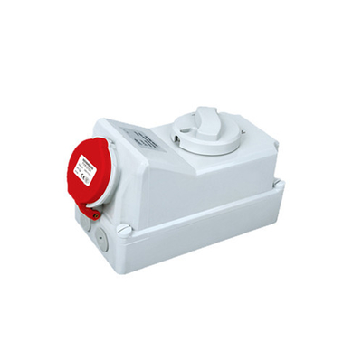 16Amp الصناعية مقبس التبديل المتشابك التوصيل 50 هرتز 4 القطب انتياغينغ